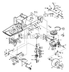 Troy-Bilt ST 120 (3312 GRS) - Troy-Bilt Tractor (SN: B380100101 - B380199999)