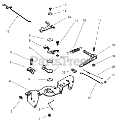 Toro 73471 (518 xi) - Toro Garden Tractor (SN: 000000001 - 000999999) (2000) Group 9-Engine Controls (model 73542 73570)