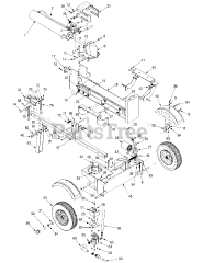 Yard Machines 24AF550C729 - Yard Machines Log Splitter (2005-2) (Home Depot)