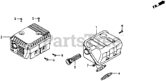 Honda WD20 X C (GX110) - Honda Water Pump, Made in Japan (SN: GX110-1000001 - GX110-9999999) MUFFLER