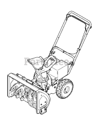 Yard Machines 31A-32AD700 - Yard Machines Snow Thrower (2012)