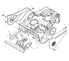 Murray 621401x85NB - Murray 21" Snow Thrower (2006) Auger Components