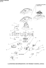 Kohler XT173-0088 - Kohler Courage XT-7 Series Engine, Made for Husqvarna, 8.0 ft-lbs, 173cc 05 Ignition/Charging