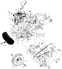 White Outdoor RB-580 (218-430-190) - White Outdoor Roto Boss Tiller (1988)