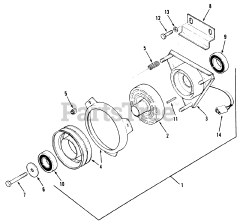 Toro R1-24OE02 (724-Z) - Toro Garden Tractor (SN: 010000001 - 019999999) (1991) Pto Electric Clutch