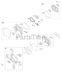 Briggs & Stratton 130G32-0090-H1 - Briggs & Stratton Horizontal Engine Gear Reduction