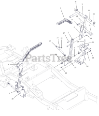 Ariens 991327 - Ariens Apex 52" Zero-Turn Mower, 23hp Kawasaki FR, Rear-Discharge (SN: 000101 - 119999) Controls