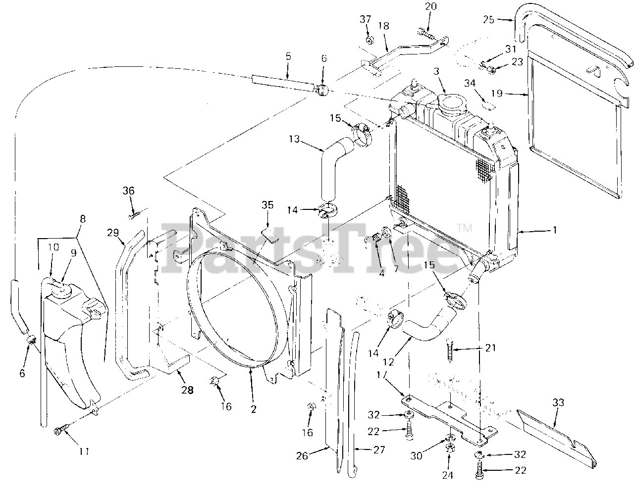 Cub Cadet 2182 Parts Diagram