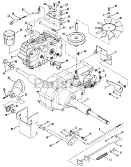 Snapper LT 140H331KV (80236) - Snapper 33" Lawn Tractor, 14hp (1991)