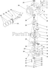 Toro 71254 (XLS 380) - Toro Lawn Tractor (SN: 312000001 - 312999999) (2012)