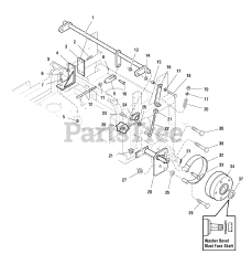 Ferris 1000Z (5901003) - Ferris 1000Z Series 61" Zero-Turn Mower, 27hp Kohler (SN: 2898 & Below)