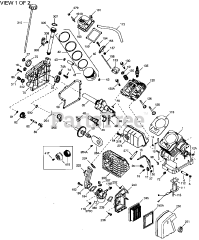 Tecumseh OHH50-68045D - Tecumseh Engine Engine Parts List #1