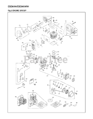 RedMax EBZ 8050 RH (966364001) - RedMax Backpack Blower (2011-04)