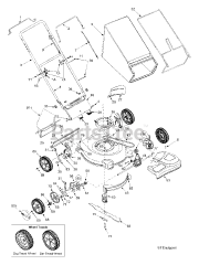 Yard Machines 12A-453E700 - Yard Machines Walk-Behind Mower (2004)