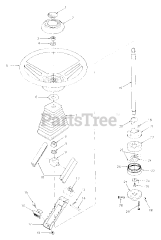 Cub Cadet 1541 (141-651-100) - Cub Cadet Garden Tractor (SN: 800000 - 816508) Upper Steering