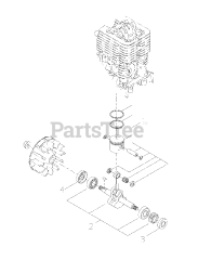 Shindaiwa GP 3410 - Shindaiwa Water Pump Piston Set