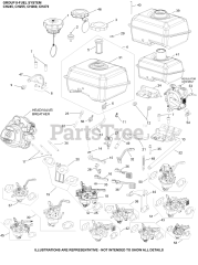 Kohler CH270-3243 - Kohler Command PRO Engine, Basic Version, 7hp, 5.2kW 08 Fuel System