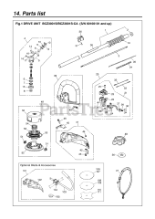 RedMax BCZ 3001 S-CA - RedMax Brushcutter, CARB (SN: 300001 & Above) (2010-01)