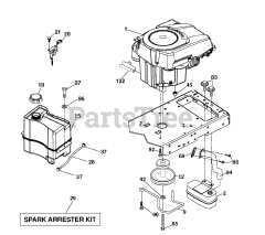 Husqvarna LTH 171 (960410023-05) - Husqvarna Lawn Tractor (2010-04) ENGINE