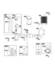 Briggs & Stratton 44C677-0006-B1 - Briggs & Stratton Vertical Engine Lubrication Group