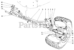 Toro 55302 (950) - Toro Suburban Lawn Tractor (SN: 009000001 - 009999999) (1969)