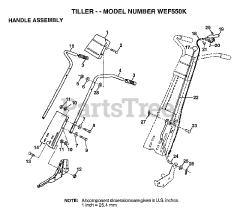Weed Eater WE F550 K - Weed Eater Tiller (1998)