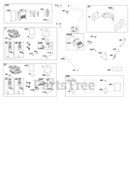 Briggs & Stratton 613477-0274-J1 - Briggs & Stratton Horizontal Engine