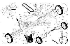 Husqvarna HD 775 HW (961430086-03) - Husqvarna Walk-Behind Mower (2014-02) DRIVE