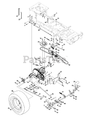 Columbia GT 5025 (14AQ94KP897) - Columbia 50" Garden Tractor (2013)