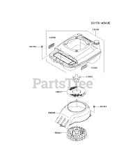 Kawasaki FJ180V-DS08 - Kawasaki Engine COOLING-EQUIPMENT