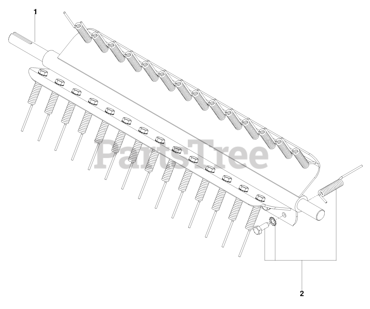 Husqvarna DTF 226 (966068501) - Husqvarna Dethatcher (2010-02