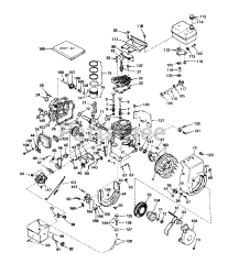 Toro 38250 (421) - Toro Snow Thrower (SN: 000000001 - 000999999) (1980)