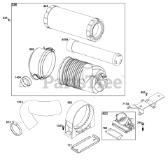 Briggs & Stratton 61E377-0039-J1 - Briggs & Stratton Horizontal Engine