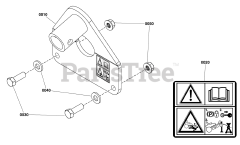 Ferris 5601078 - Ferris Service Jack Mount Kit (7.25")