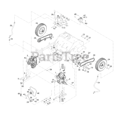 Exmark ARX440CKC24000 - Exmark 24" Stand-On Aerator, Kohler CH440 (SN: 402082300 - 404314158) (Rev B) (2018)
