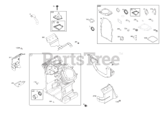 Briggs & Stratton 356447-3537-G1 - Briggs & Stratton Horizontal Engine