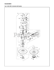 RedMax SGCZ 2460 S (966599501) - RedMax Reciprocator Trimmer (2010-04)