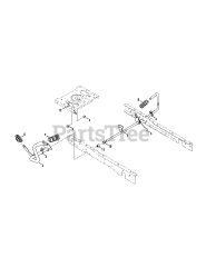 Cub Cadet XT2-LX 42 (13AGA1CS010) - Cub Cadet 42" XT2 Enduro Lawn Tractor (2015) Pedals