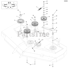 Ferris 5100/72 (5900591) - Ferris 72" Side-Discharge iCD Mower Deck