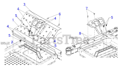 Cub Cadet Z-Force SX60 KW FAB (17RIDGJD010) - Cub Cadet 60" Z-Force S Zero-Turn Mower, Fab Deck, Kawasaki (2019) Floorboard