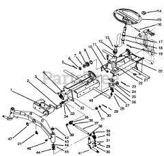 Toro 73501 (520-H) - Toro Garden Tractor (SN: 059002869 - 059002946) (1995)