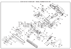 Echo ECCS-58V (107174021) - Echo Chainsaw, 58V Battery, Revision 05 (2019-02)
