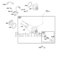 Briggs & Stratton 117432-0236-E2 - Briggs & Stratton Horizontal Engine Electric Starter