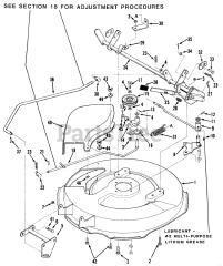 Toro 32-11B403 (211-4) - Toro Lawn Tractor (1989)