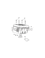 MTD 170-L0 - MTD Engine 170-L0 Muffler