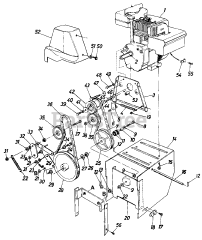 White Outdoor SB-510 (316-550-190) - White Outdoor Snow Boss Snow Thrower (1986)