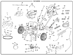 Husky HUCA 80833 - Husky Pressure Washer General Assembly