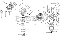 Cub Cadet 1204 (147-610-100) - Cub Cadet Garden Tractor (SN: 756300 - 799999) Carburetor