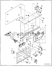 Subaru Robin RGV10K36040 - Subaru Robin Generator 2400 Control BF Receptacle