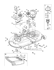 Craftsman 247.289050 (13AL79SS099) - Craftsman LT2000 Lawn Tractor (2010) (Sears)